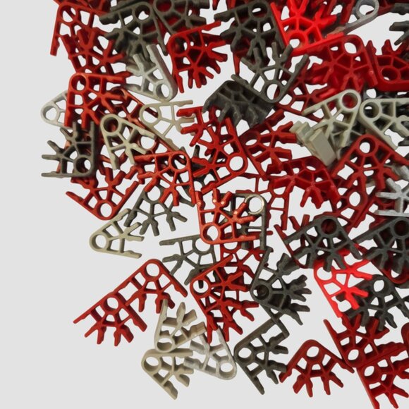 K'NEX Building Toy 174 Connectors 2 Way 3 Way Variations Replacement Parts KNEX - Picture 3 of 6